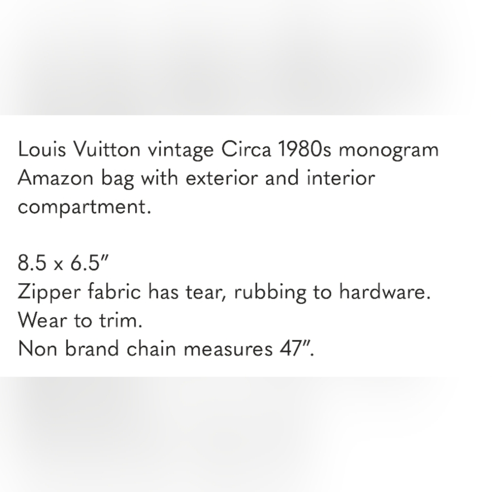 Louis Vuitton Monogram Vintage Amazon Crossbody - Picture 16 of 16